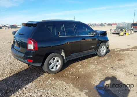 2014 Jeep Compass Sport из США, поврежденный, VIN 1C4NJCBA6ED727511